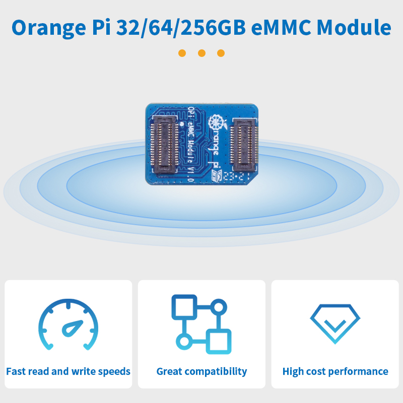 Orange Pi 5 Plus 32Gb - Orange Pi EMMC Modul 32GB 64GB