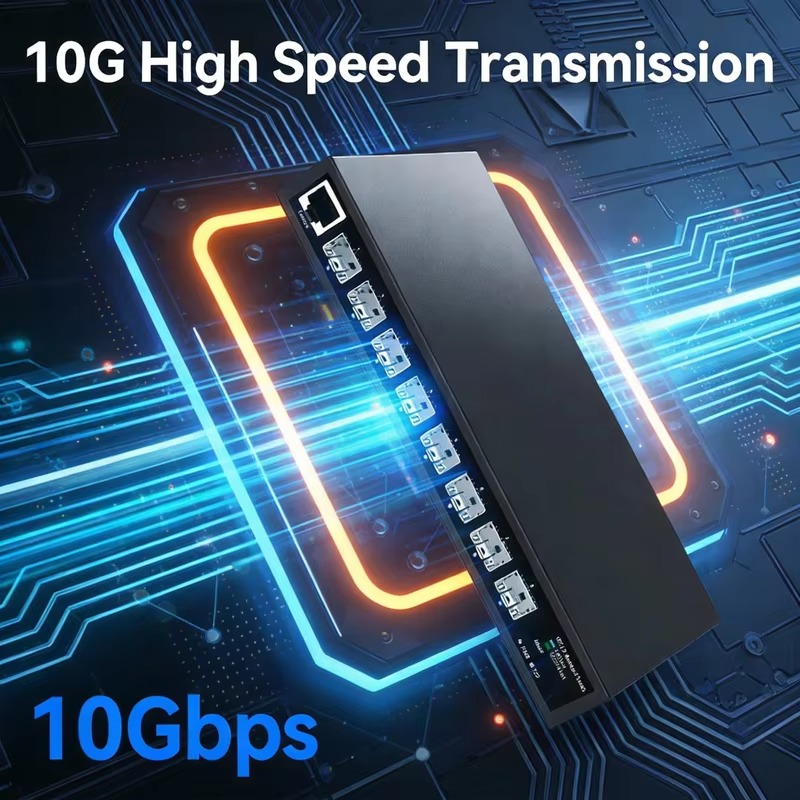 8-Port 10G SFP+ Enterprise-Lev – Sfp+ 10G Managed Switch 8 Port Bewertung und Preis