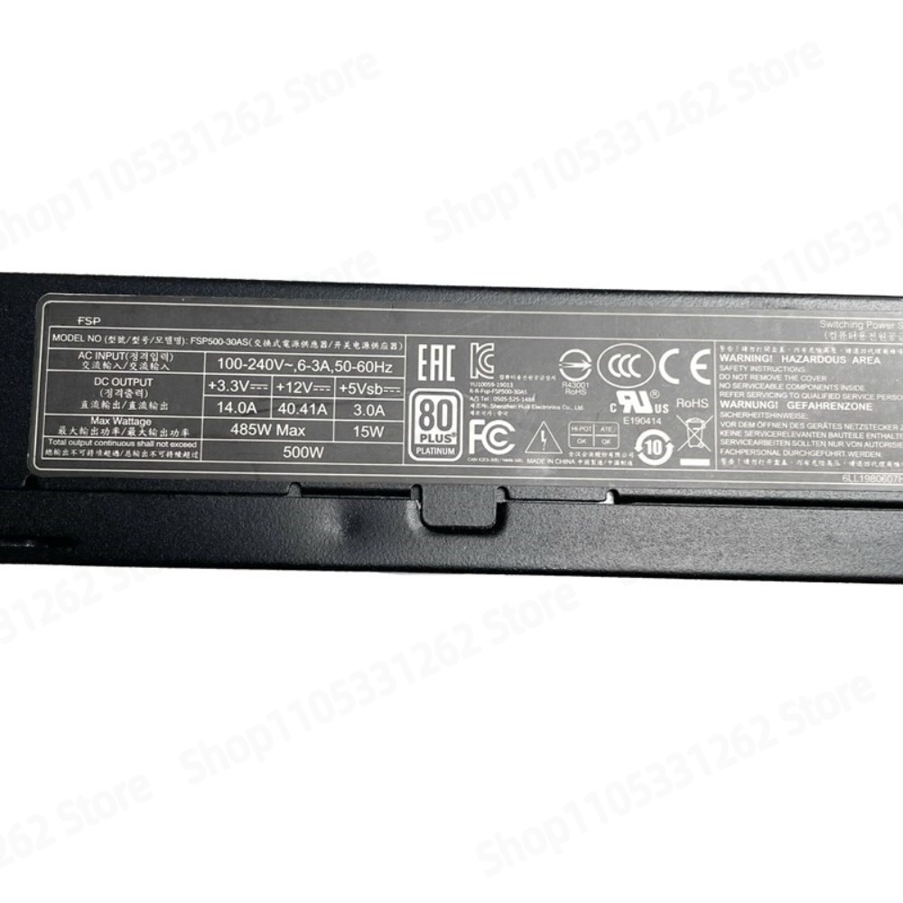 FSP500-30AS 500W Platinum Flex – Atx Power Supply 1U Flex 500W Bewertung und Preis