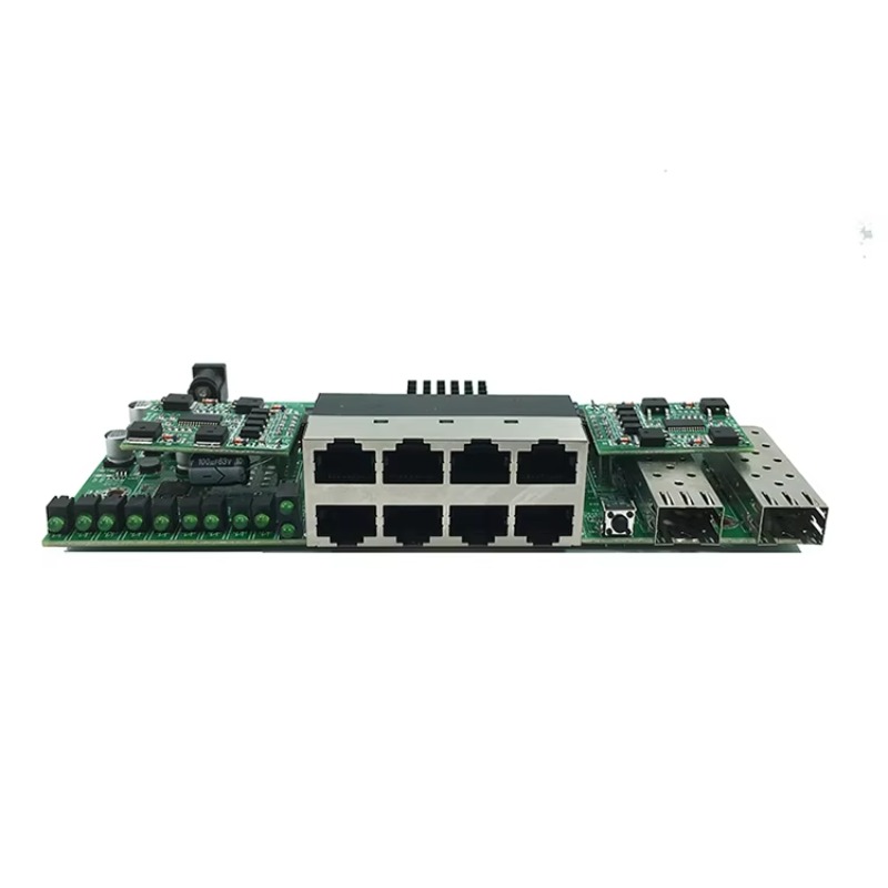 Kundenspezifischer 8-Port PoE+ – Managed Gigabit Poe Switch 8 Port 802.3At Bewertung und Preis